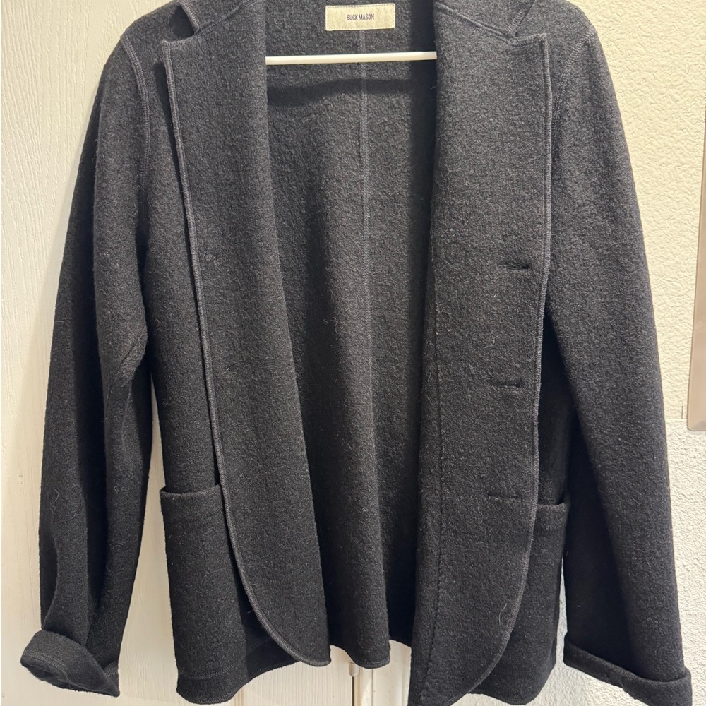 Buck Mason Women's Black Blazer